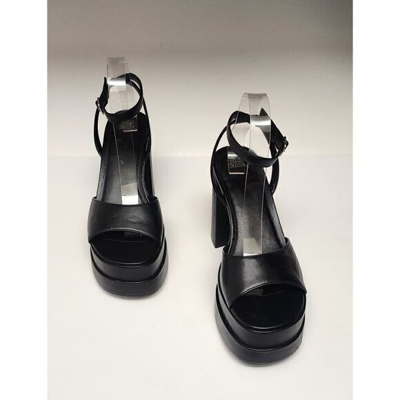 Wild Fable Women's Faux Leather Platform Ultra High Ankle Straps Heel Pumps 9.5 - Picture 3 of 9